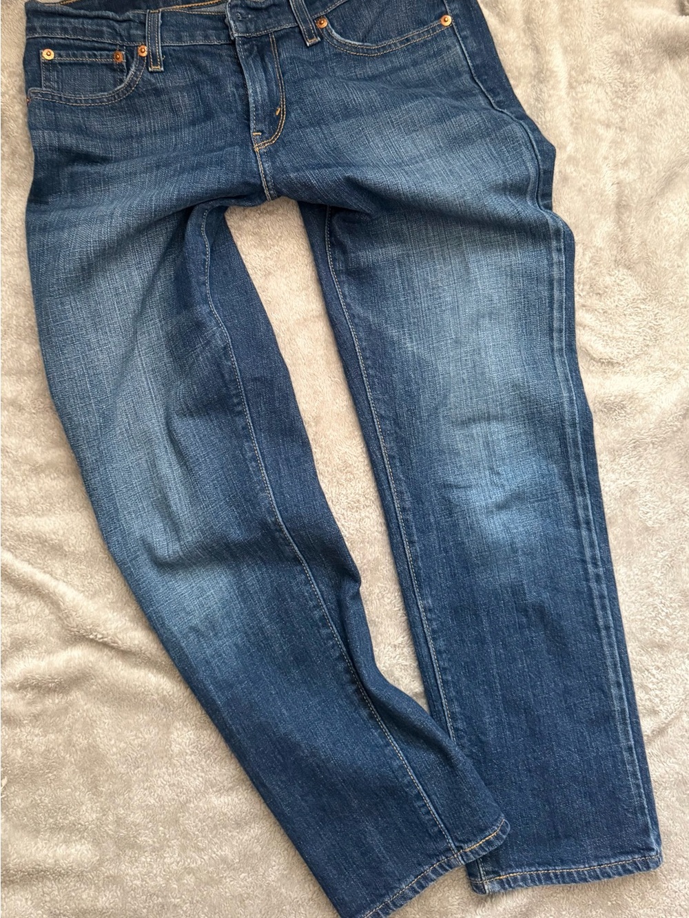 Levi's Women's Dark Blue Boyfriend Jeans